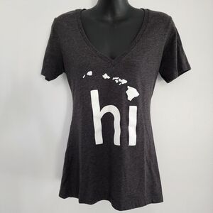Hawaii Souvenier Vneck Tshirt
